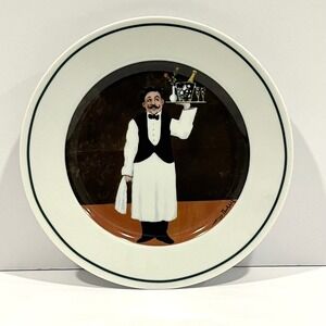 Williams-Sonoma Sommelier Room Service Salad Plate Buffet Waiter  Bistro